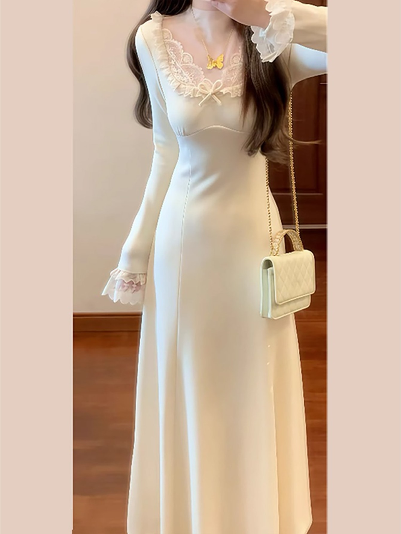 【全店30％OFF引き換え証】編み物衣装 スピード競技 チュール うつり変わり ロング衣装 レディース バレー中核グループ フレンチガーリー 衣装 長袖 マキシ丈 A生産ライン 太陽フレア か細い 着痩せ 細押し出し 体型押しかぶせる 伸ばすこと パステル色の 透け感 シア