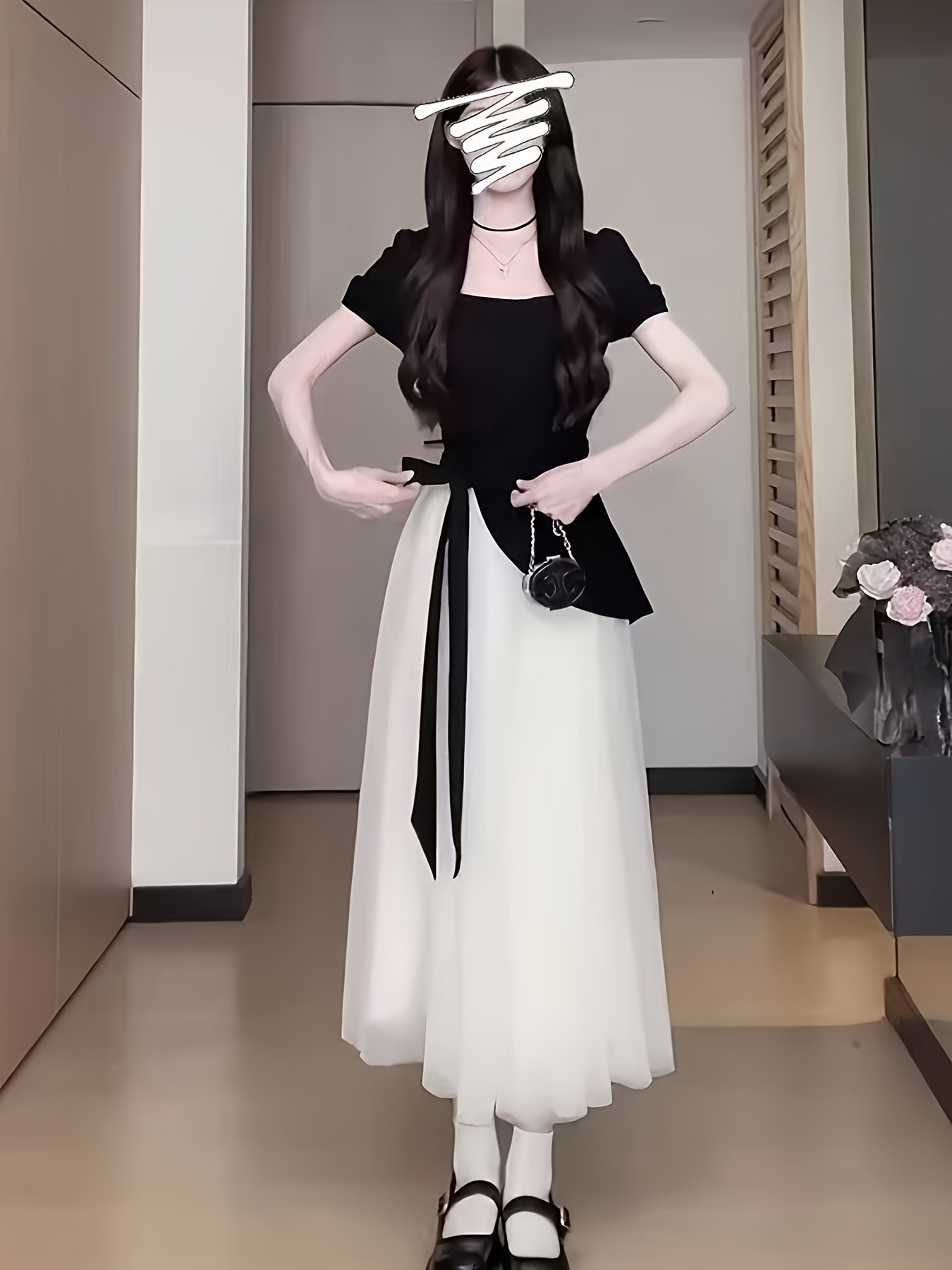 【全店30％OFF引き換え証】【バイ色合い】衣装 レディース 春 夏 半袖 真四角のど首 A生産ライン ロング丈 マキシ丈 うつり変わり 酉の方角目じるし シュロの葉 体型押しかぶせる 着痩せ 細押し出し 清楚 好いたらしいめ 成年者好いたらしい 女子らしい 一本調子 御芽出度 二
