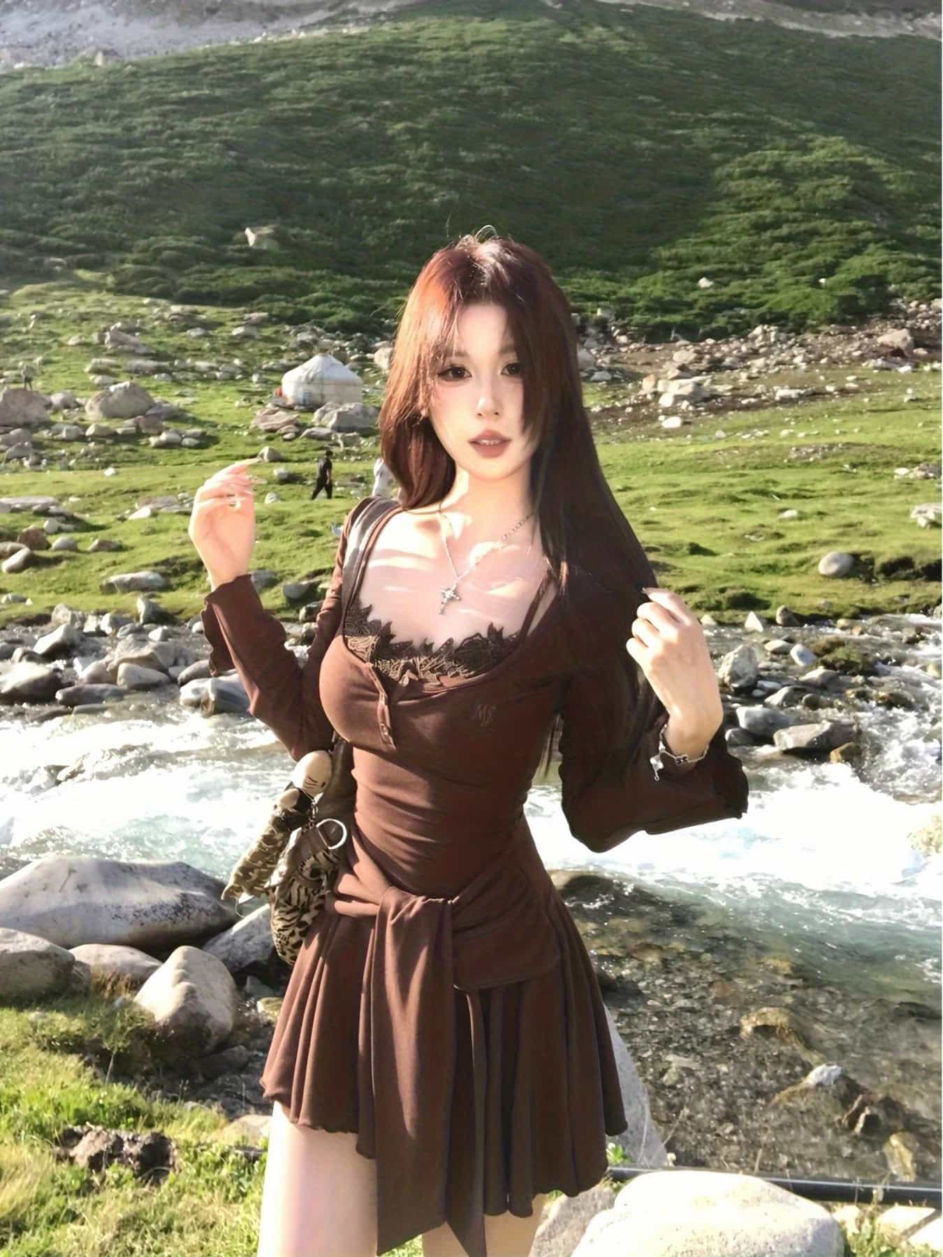 【全店30％OFF引き換え証】【3点仕掛ける】セットアップ レディース 韓国 流行り物 艶っぽい スピード競技 キャミソール ジレー 羽織り 合奏団 ミニスカート A生産ライン 御機嫌酉の方角 細押し出し 着痩せ 脚長 美脚 御嬢さん 表どおり Y2K
