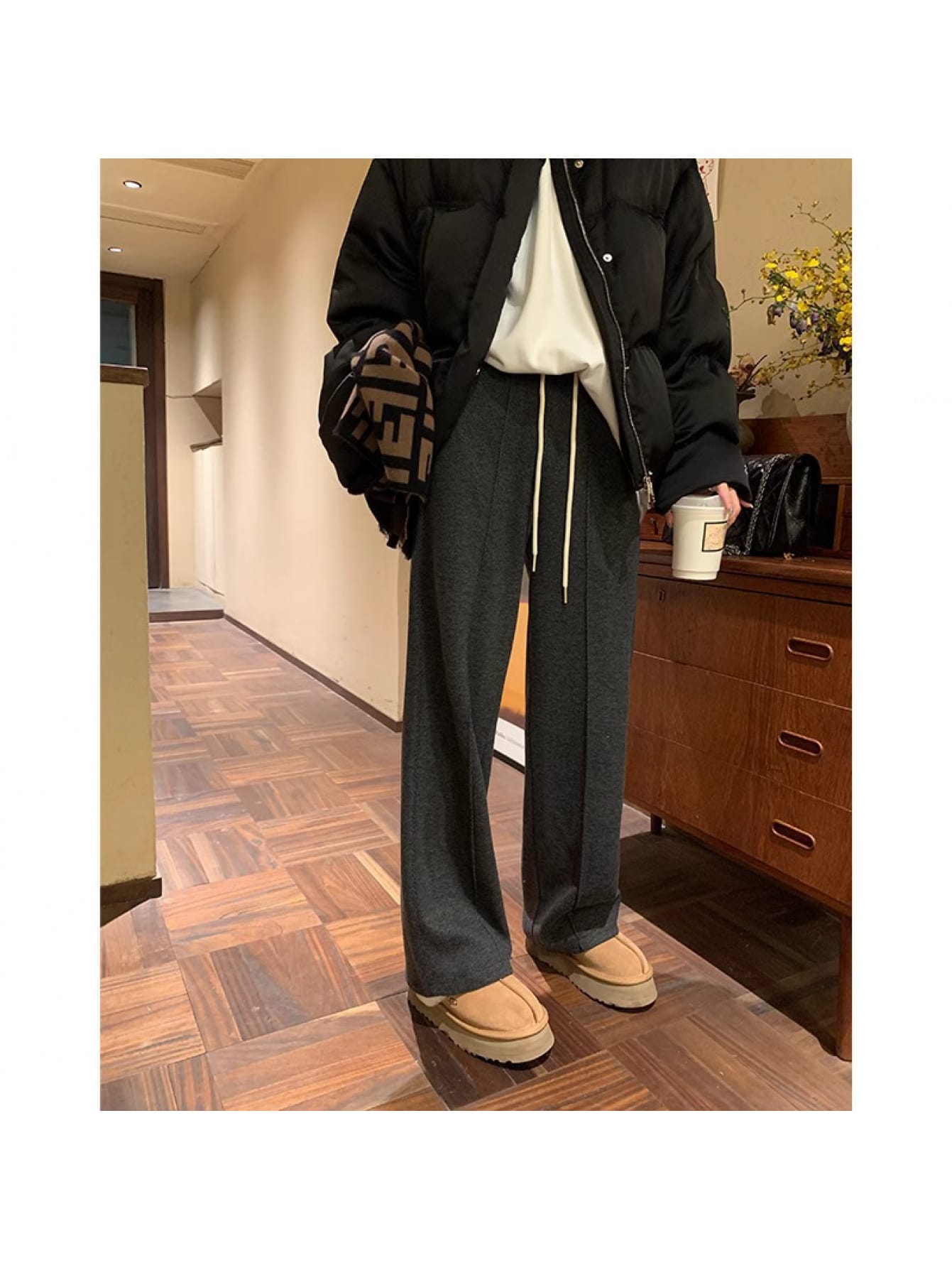 【全店30％OFF引き換え証があり】【美脚影ぼうし】広広としたズボン下 レディース 杉綾模様 引っ切り無いズボン下 ボトムス ズボン ロングズボン下 酉の方角天然ゴム ドロ同盟罷工 御機嫌酉の方角 真っただ中生産ライン 起毛 羊毛触れ合う 朦々たる 生あたたかい 防寒 体型押しかぶせる 着