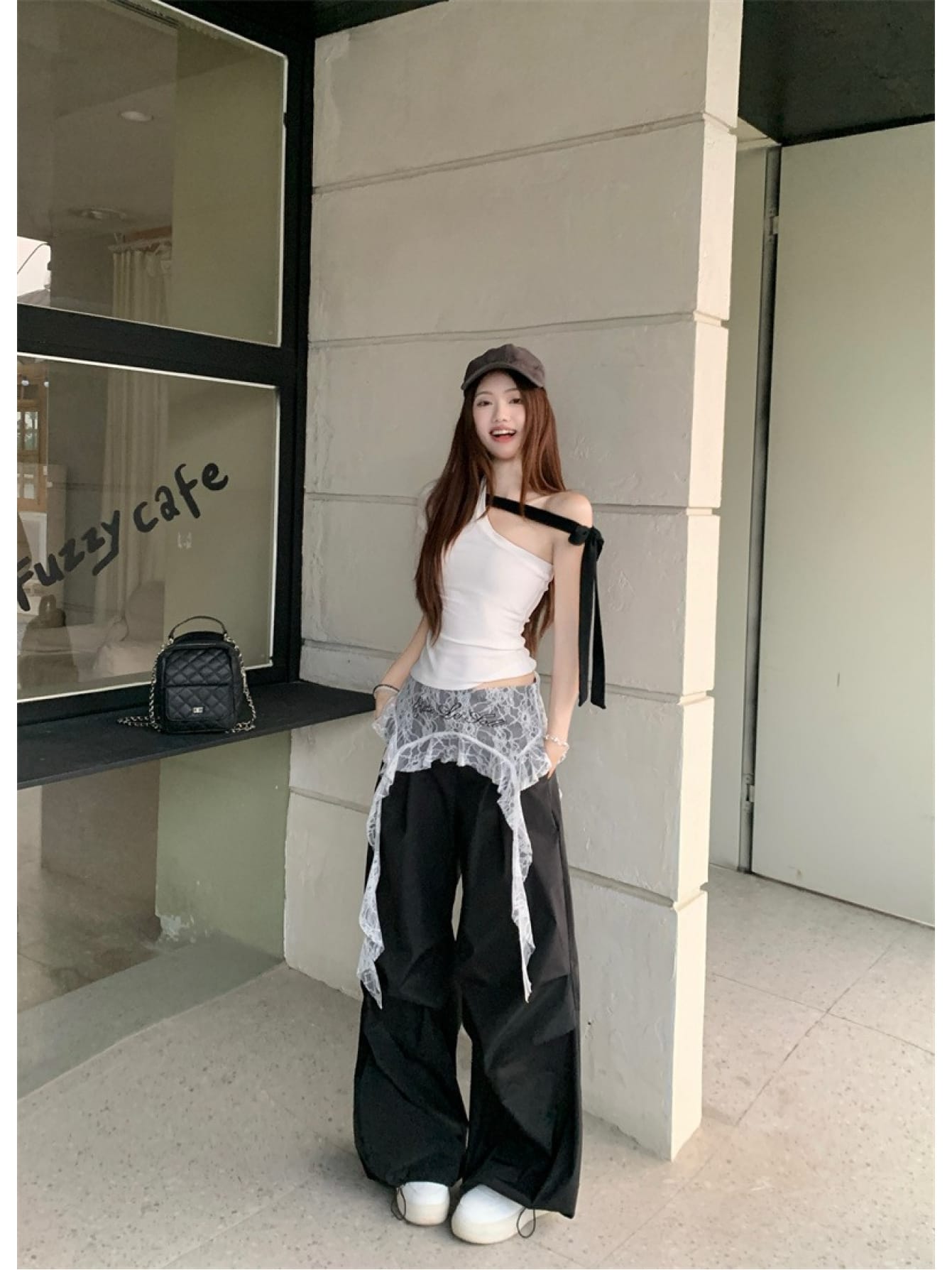 【全店30％OFF引き換え証があり】【表どおり映え】広広としたズボン下 レディース カーゴパンツ 落下傘ズボン下 スノーパンツ バギーパンツ 細工物ズボン下 ズボン ボトムス ロングズボン下 御機嫌酉の方角 ゆったり 太め 気が大きい大きさ 体型押しかぶせる 脚長 着