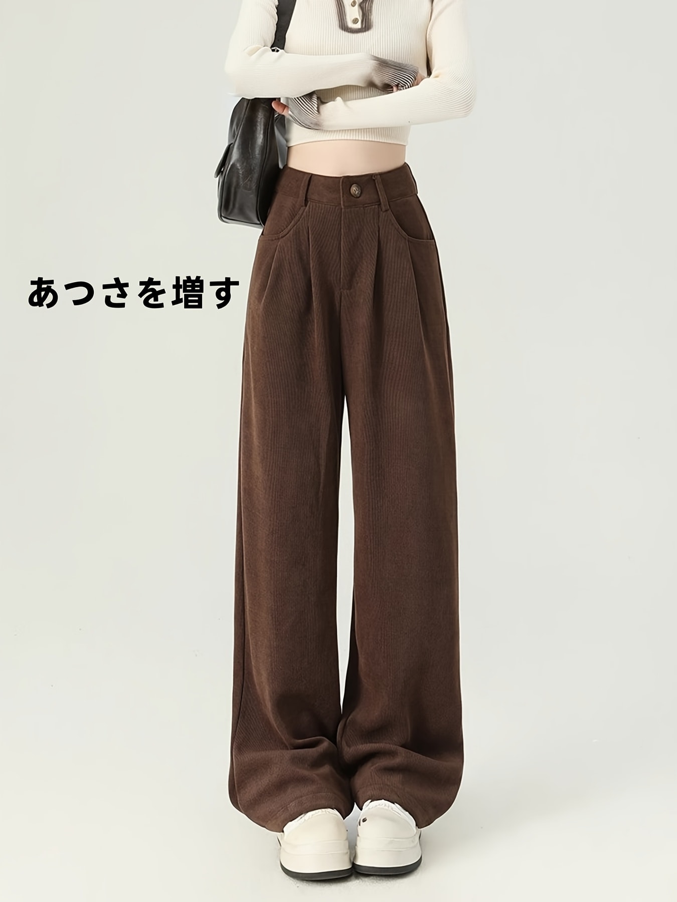 【全店30％OFF引き換え証があり】【2025新作】コール天 広広としたズボン下 レディース 御機嫌酉の方角 タックズボン下 引っ切り無い ボトムス ズボン ロング丈 あったか 裏起毛 生あたたかい 朦々たる 防寒 秋冬 秋 冬 赤銅色 心地よい 好いたらしいめ 執務室