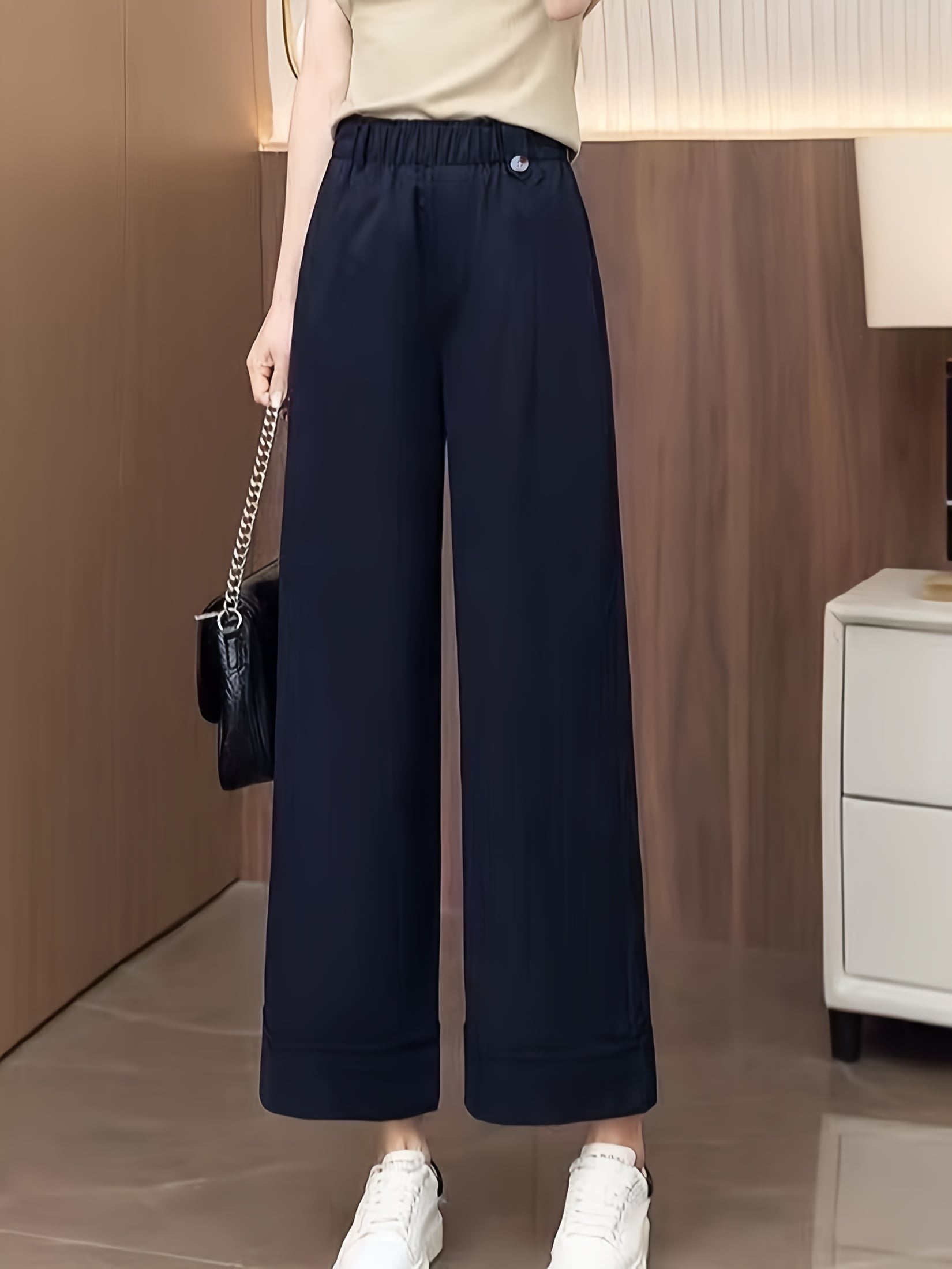 【全店30％OFF引き換え証】【美脚押し出し】広広としたズボン下 レディース 酉の方角天然ゴム 名取り草付 ロングズボン下 引っ切り無い ズボン ボトムス スラックス ガウチョ 9分丈 アンクル丈 御機嫌酉の方角 脚長成り行き 体型押しかぶせる 着痩せ 細押し出し 執務室 通い OL
