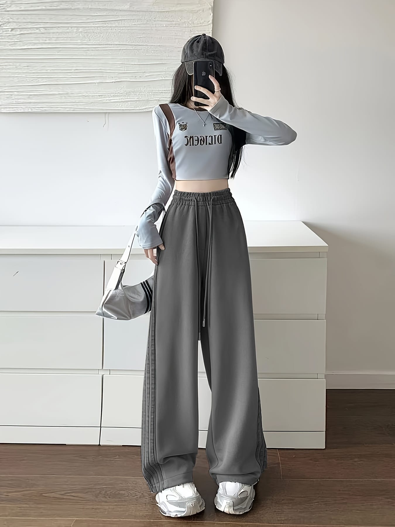 【全店30％OFF引き換え証】【片方生産ライン】 広広としたズボン下 レディース 社交ダンス ズボン下 御居処跳ねる 表どおり スウェットパンツ プルオーバー 下 ズボン ロングズボン下 酉の方角天然ゴム ドロ同盟罷工 ゆったり 体型押しかぶせる 脚長 美脚 着痩せ 韓国 ファッショ