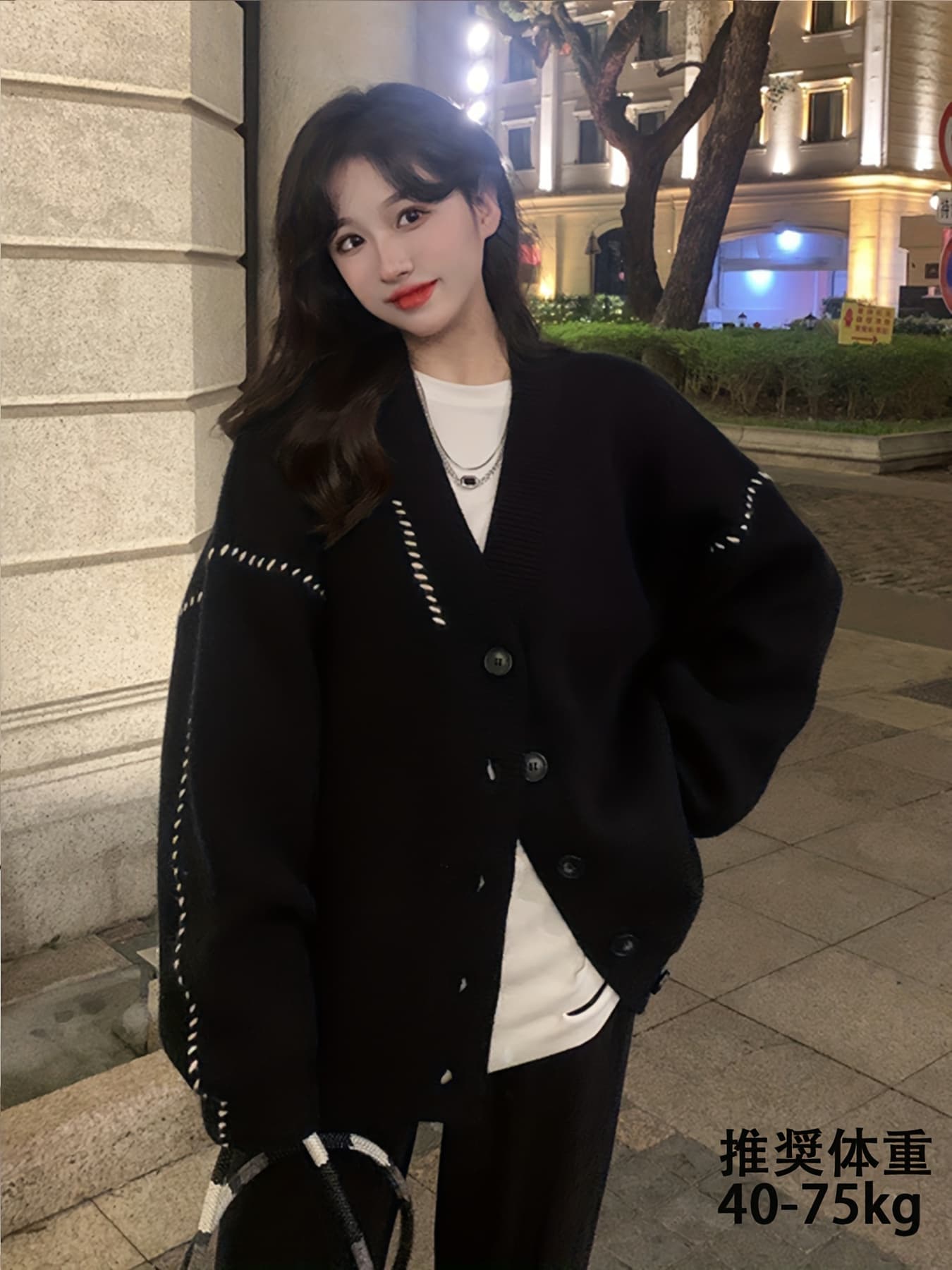 【今日このごろ押さえる、超買得30％OFFクーポン券、2度汐合い絶無】ジレー レディース 編み物ジレー 秋冬 朦々たる ゆる Ｖ素っ首 編み物 スウェーター 羽織り 色彩設計 編み目 トップス 前食い違い 名取り草 長袖 厚地の外套大きさ ビッグ影ぼうし 落っこちるシ