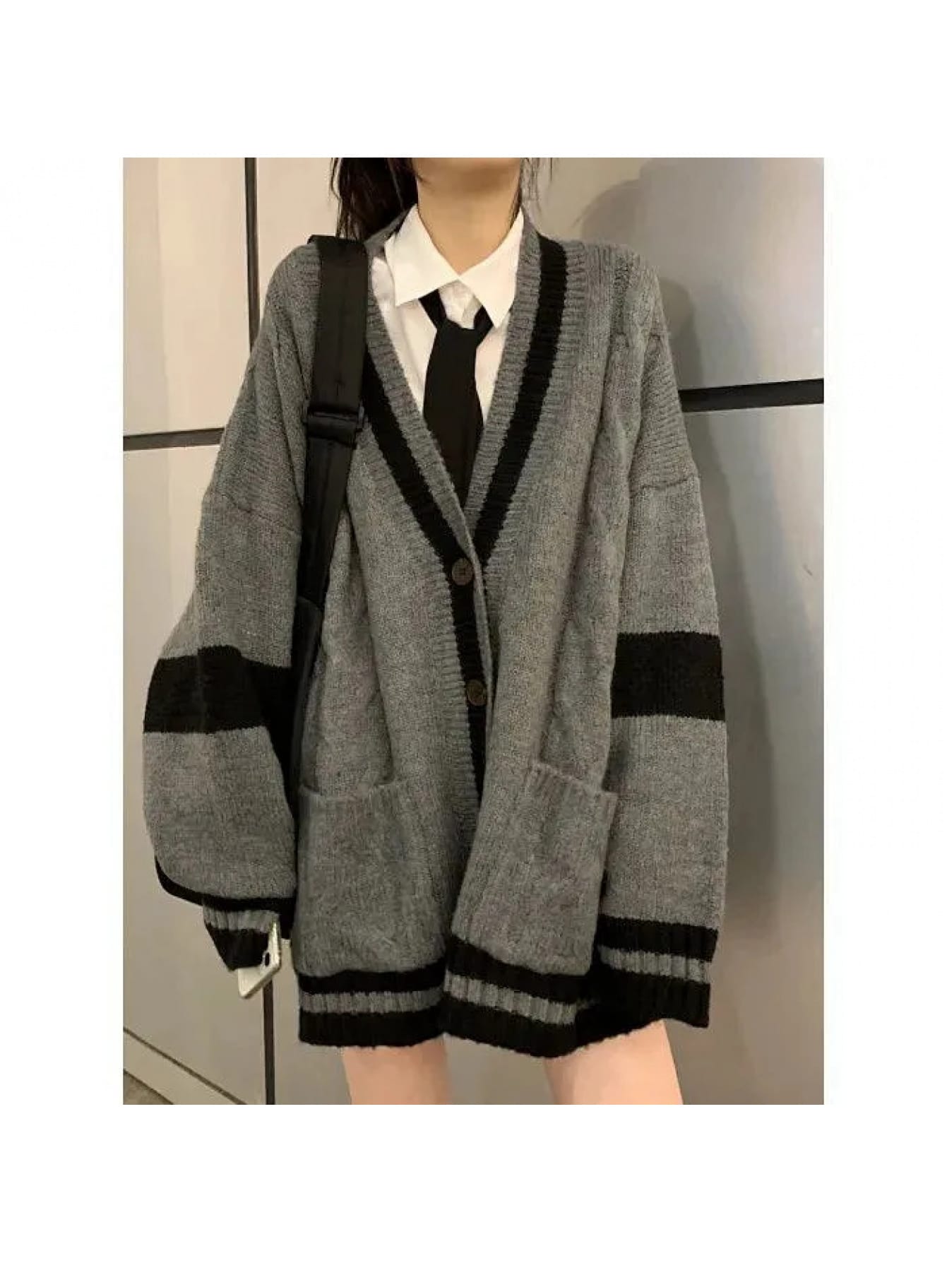 【今日このごろ制限事項、超買得30％OFFクーポン券、2度汐どき皆無】ジレー レディース 編み物 ティーシャツ Vのど首 有線テレビ編み 伝達ルート入り口・入口 チルデン風 羽織り 前車のドア 名取り草 大層らしい大いさ ビッグ影ぼうし ゆったり 体型取りまかなう 着痩せ 生あたたかい 防寒