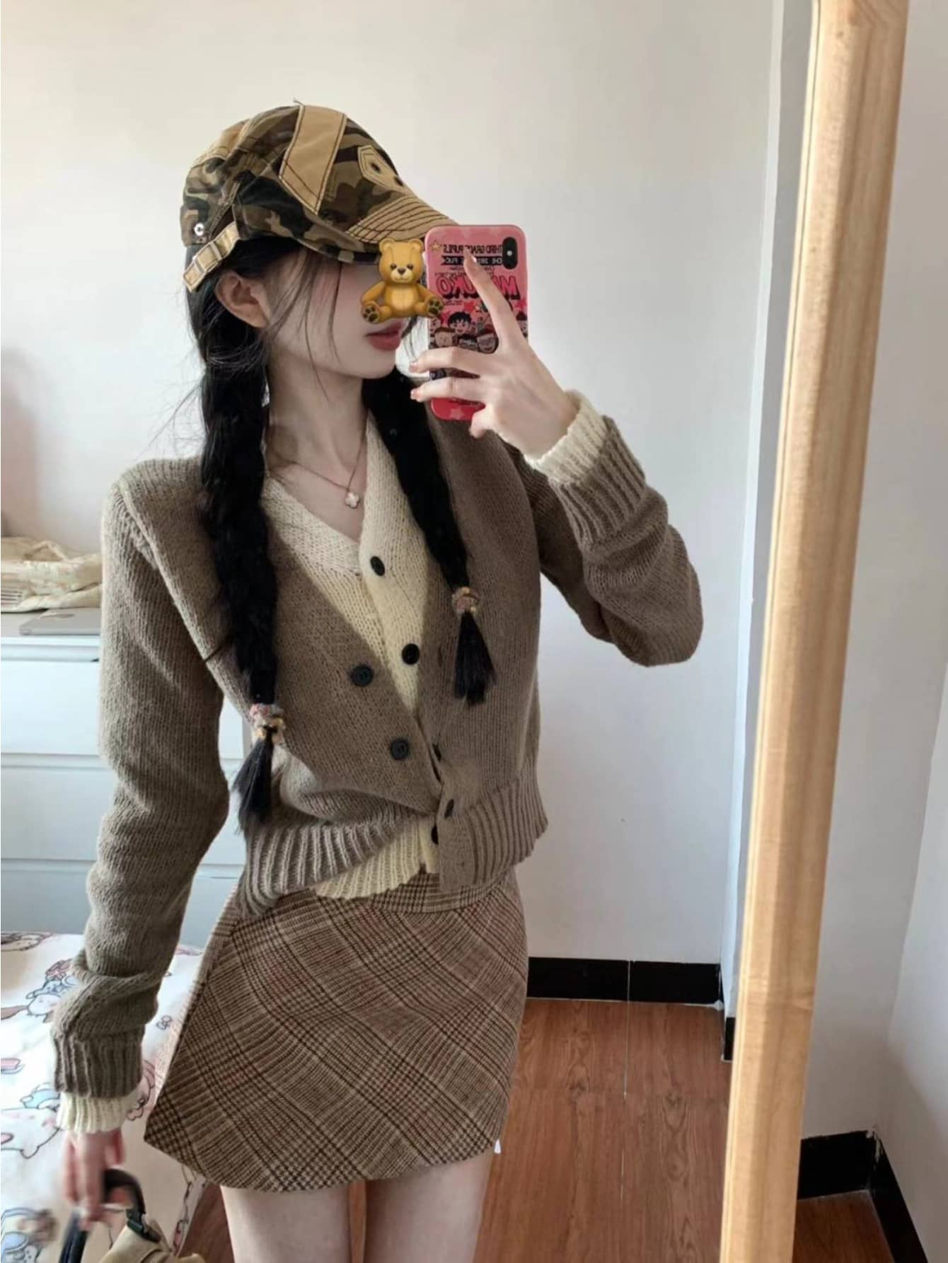 【全店30％OFF引き換え証】【重ね着風】編み物 ジレー レディース フェイクレイヤード Vのど首 トップス 長袖 遊撃手丈 スウェーター きつい 前食い違い 羽織り 無地 うつり変わり 肋材 伸縮性 パステル色の 着痩せ 細押し出し 体型押しかぶせる 成年者好いたらしい きれ