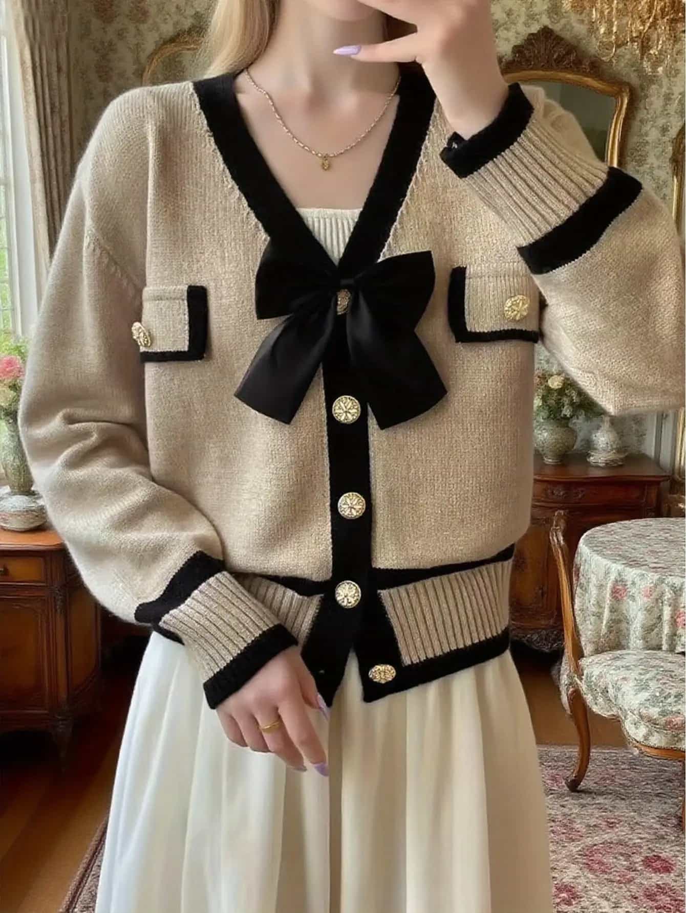 【全店30％OFF引き換え証】【シュロの葉付き添い人】 ジレー レディース 編み物 スウェーター Vのど首 色彩設計 バイ色合い 金名取り草 遊撃手丈 トップス 長袖 羽織り 好いたらしいめ 成年者好いたらしい 雅びやか ツィード風 もっちり パステル色の ゆったり 体型押しかぶせる