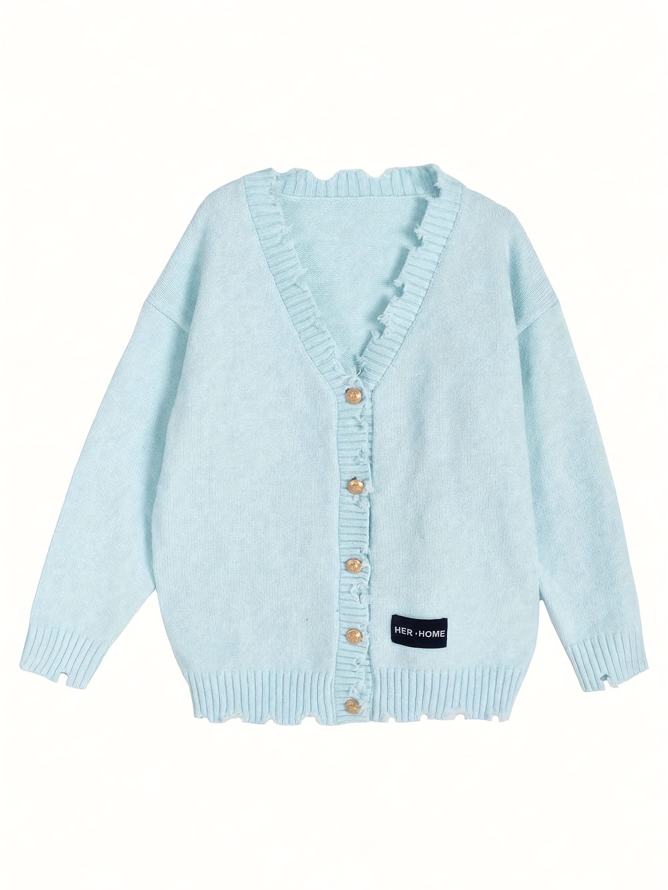 【全店30％OFF引き換え証】【不都合産業】ジレー レディース 編み物 スウェーター トップス Vのど首 金名取り草 厚地の外套大きさ 羽織り 長袖 前食い違い ゆる編み物 ビッグ影ぼうし ゆったり 体型押しかぶせる 二の腕押しかぶせる 着痩せ 細押し出し 心地よい
