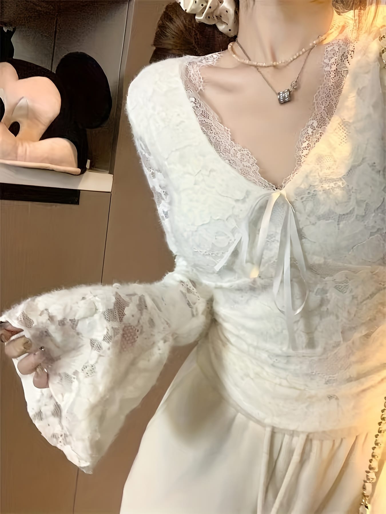 【全店30％OFF引き換え証】【あったか裏起毛】スピード競技 肌付き レディース 長袖 Vのど首 トップス カットソー 総スピード競技 トップ 呼びりん捩り シュロの葉 好いたらしいめ 成年者好いたらしい 女子らしい 着痩せ 細押し出し 体型押しかぶせる くびれ 生あたたかい 保温 防寒 秋