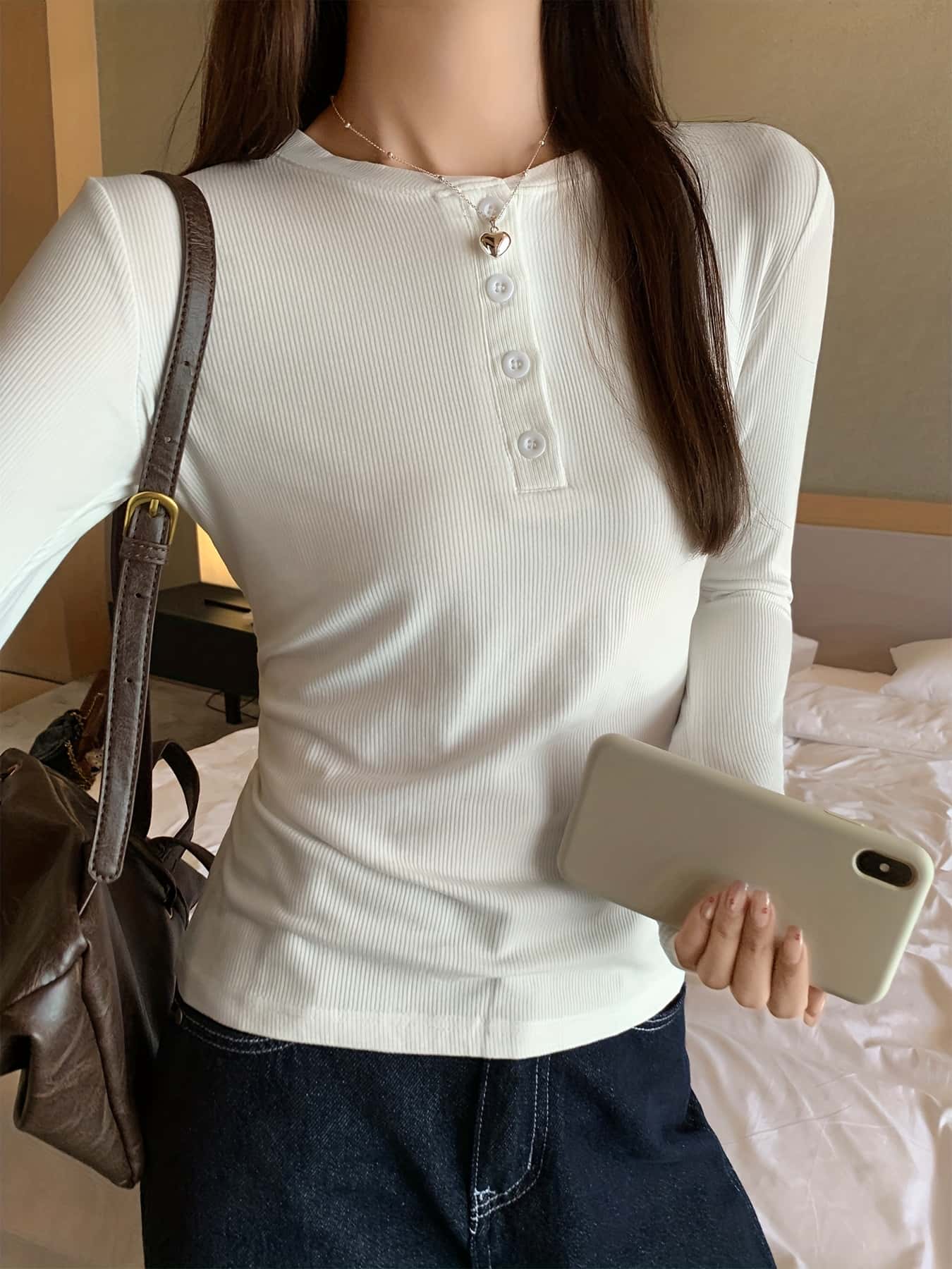 【全店30％OFF引き換え証】【ヘンリーのど首】 リブニット カットソー レディース トップス 長袖 ロンT プルオーバー 無地 きつい 細押し出し 着痩せ 伸ばすこと 伸縮性 填まる パステル色の お部屋着 成年者好いたらしい 好いたらしいめ 執務室 通い OL 心地よい