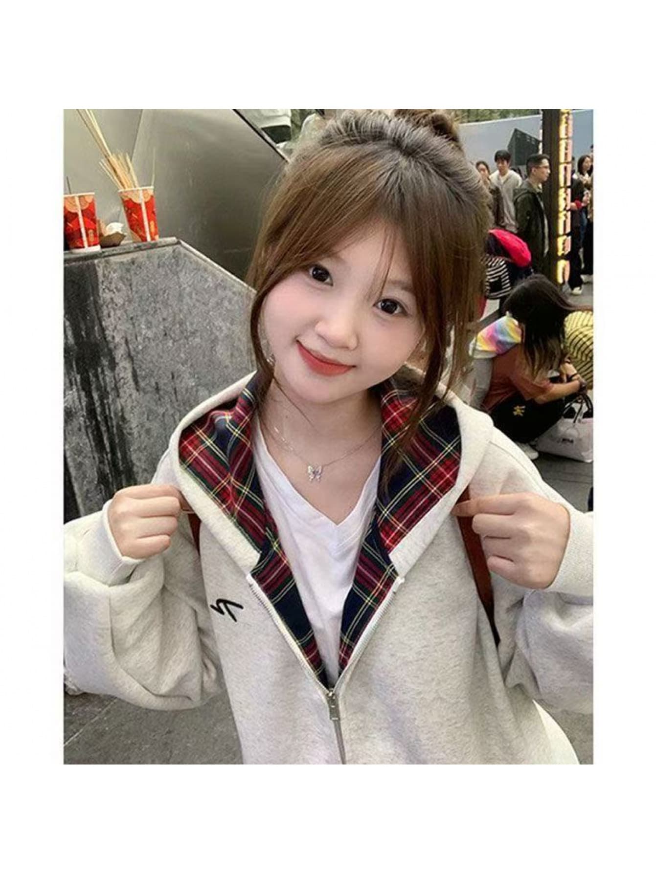 【全店30％OFF引き換え証】パーカー レディース ジップアップ 汗水 裏地読み合わせる柄 アメカジ ヴィンテージ風 フーディー アウター ビッグ影ぼうし 厚地の外套大きさ ゆったり 長袖 ボンネット付き添い人 調教師 体型押しかぶせる 着痩せ 割れ易い押し出し 刺しゅう