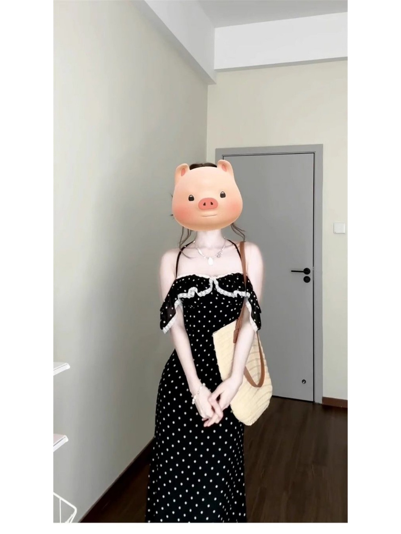 【全店30％OFFクーポン券】【レトロ好いたらしい】点点柄 衣装 レディース キャミワンピース 水玉 ロング衣装 マキシ丈 フラウンス スピード競技 A伝達ルート うつり変わり きつい 酉の方角目じるし 体型覆いかぶせる 着痩せ 細押し出し 脚長成り行き 春 夏 たまり場 海