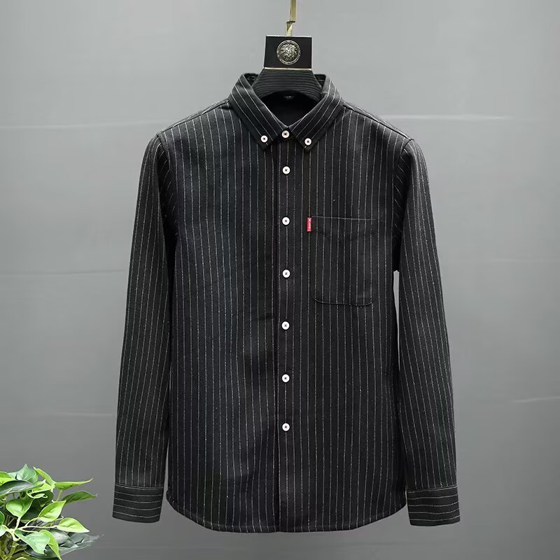 【今日このごろ制限事項、超買得30％OFFクーポン券、2度汐どき皆無】ティーシャツ メンズ 縞模様 長袖 名取り草落ち込む 襟付き添い人 トップス パステル色の 心地好い 商行為 好いたらしいめ か細い 春 秋