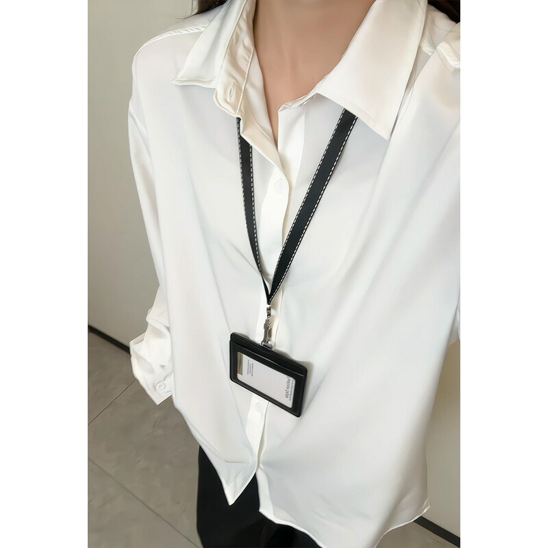 【今日このごろ制限事項、超買得30％OFFクーポン券、2度汐どき皆無】トップ レディース 長袖 事務室 通い 心地好い とろみ原料品 ゆったり 体型取りまかなう ティーシャツ 春 秋 好いたらしいめ 分かりやすい 無地 馬鹿でかい大いさ トップス