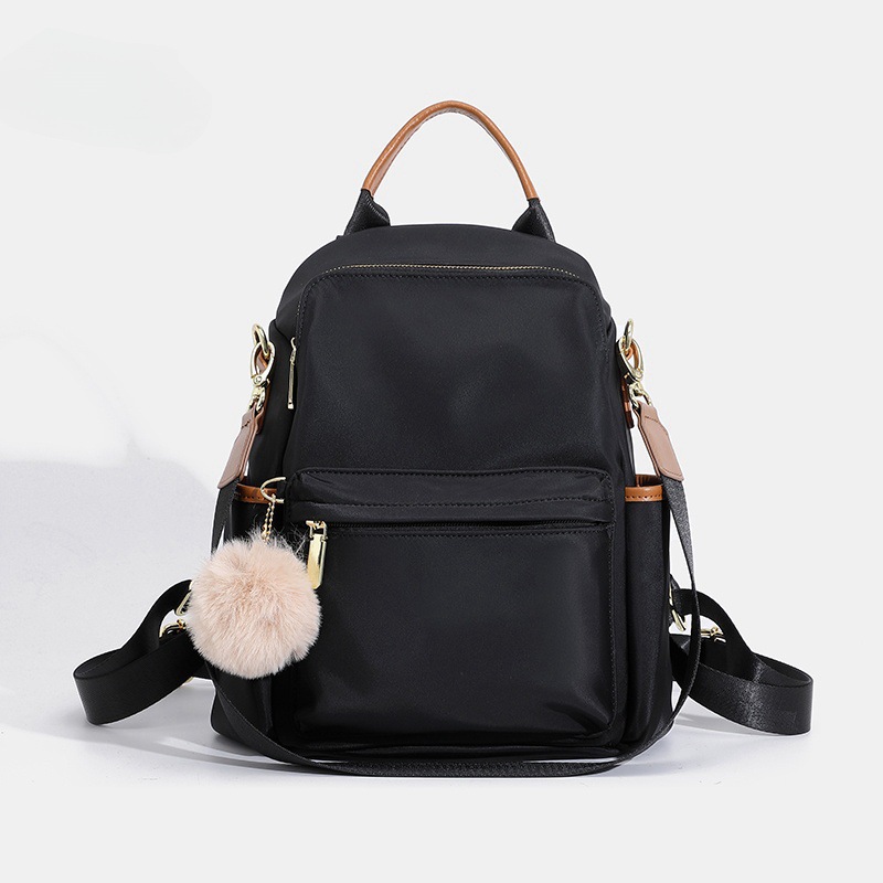 【全店通用25%OFFクーポン】リュック レディース リュックサック 撥水 3way ショルダーバッグ 大容量 軽量 ナイロン おしゃれ 通勤 通学 旅行 大人 かわいい マザーズバッグ きれいめ 背面ポケット ポンポンチャ|大森麗萱