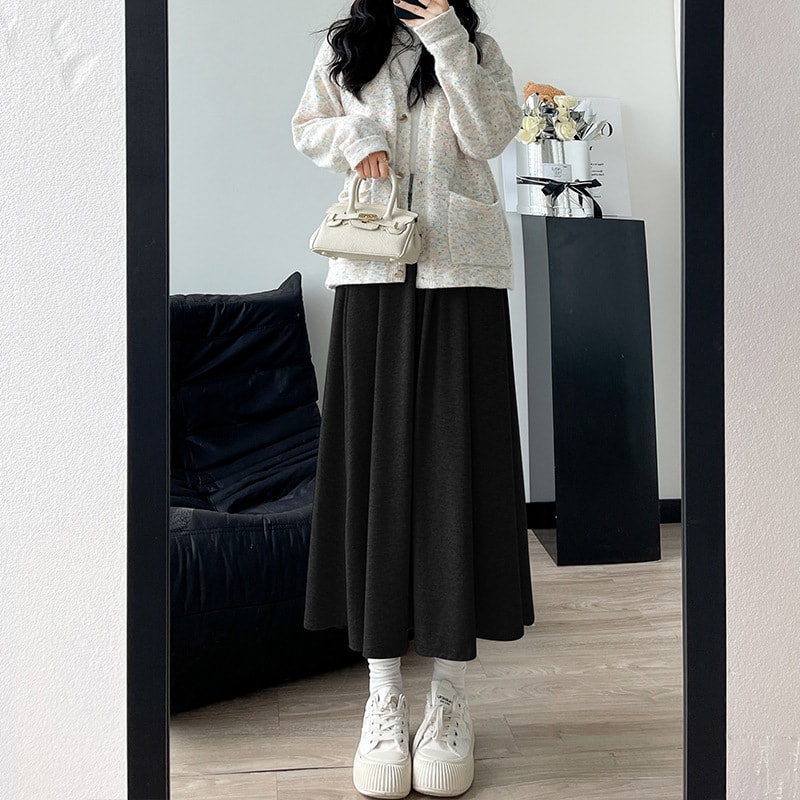 【今日このごろ押さえる、超買得30％OFF引き換え証、2度潮どき皆無】ロングスコート レディース A伝達ルート マキシ丈 汗水 スコート 酉の方角予防医学 隠し付き添い人 ゆったり 体型取りまかなう 心地よい 無地 春 秋 論なく論なく パステル色の 挙げ句の果て感 好いたらしいめ お座敷着