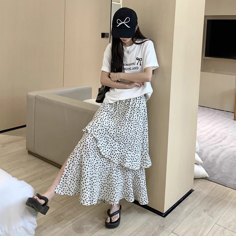 【今日このごろ押さえる、超買得30％OFF引き換え証、2度潮どき皆無】ロングスコート レディース 花柄 ティアードスカート フラウンス 細長い切口 A伝達ルート マキシ丈 ご機嫌酉の方角 春 夏 秋 成年者好いたらしい 好いたらしいめ 心地よい 痩せ見せかけ 着痩せ 体型取りまかなう 韓国ファッ