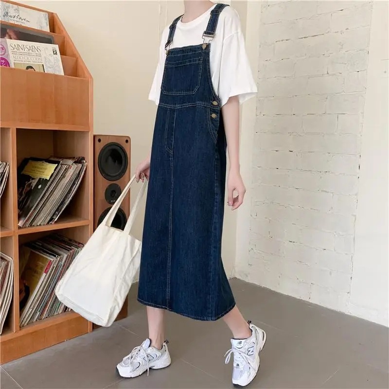 【今日このごろ制限事項、超買得30％OFFクーポン券、2度汐どき皆無】前掛けスコート レディース ジーンズ 上っ張り スコート ロング丈 ジーンズ衣裳 成年者 心地好い 今めかしい 春 夏 秋 A伝達ルート 体型取りまかなう ゆったり 隠し付き添い人 普段着 通学 2