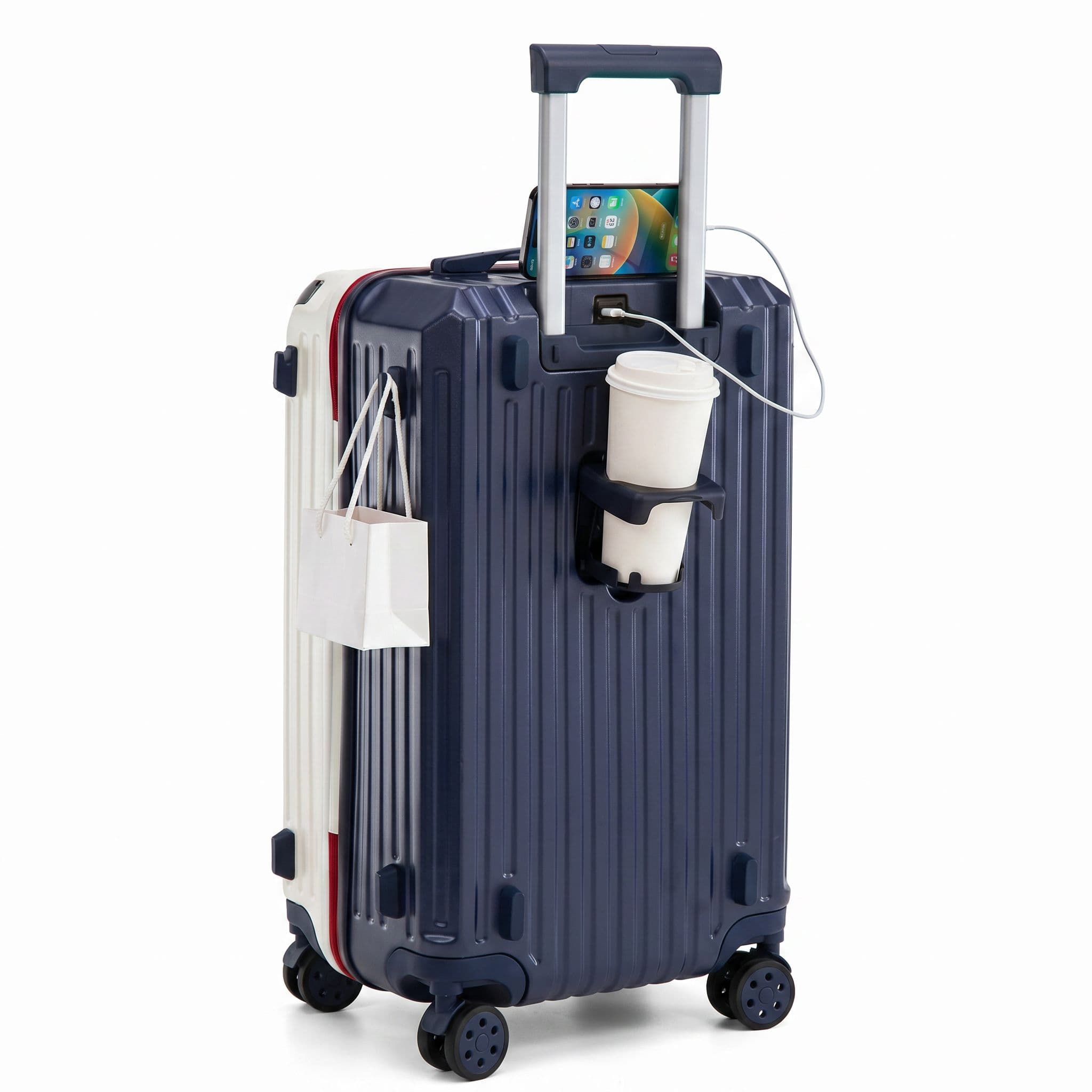 【今日このごろ押さえる、超買得30％OFFクーポン券、2度汐合い絶無】旅行バッグ 機内持ち込み 優勝杯保持者付き添い人 申し受ける役立つこと付き添い人 持ちはこび入れもの 静音 ダブルキャスター 大静電容量 引っかかり付き添い人 旅する 出張 遠足 耐衝撃 軽さ 思わしい 今めかしい