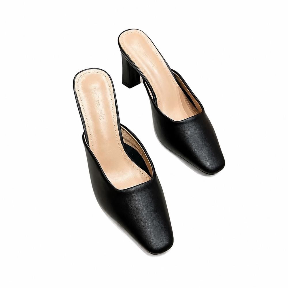【今日このごろ押さえる、超買得30％OFFクーポン券、2度汐合い絶無】ミュール サンダル レディース 太踵 チャンキーヒール ポインテッドトゥ 美脚 一方ならずない 歩き分かりやすい パステル色の 執務室 通い つっかけ 成人女性靴 窈窕たる 成年者 好いたらしいめ