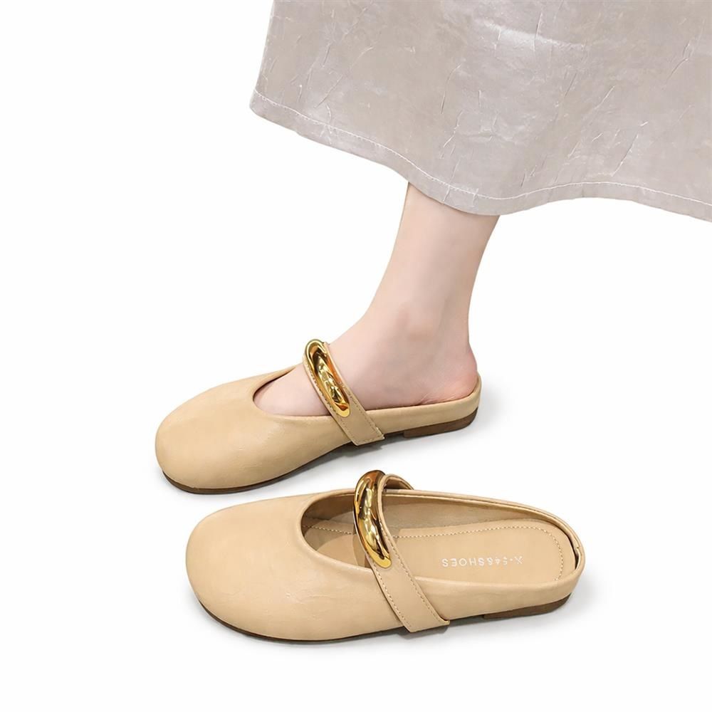【今日このごろ制限事項、超買得30％OFFクーポン券、2度汐どき皆無】ミュール パンプス レディース 下駄サンダル 平べったい かかとなし 坦々たるシューズ 一方ならずない 疲れにくい 脱ぎ履き気持ち良い 好いたらしいめ 心地好い 事務室 通い 春 夏 秋 パステル色の 甲三尺帯