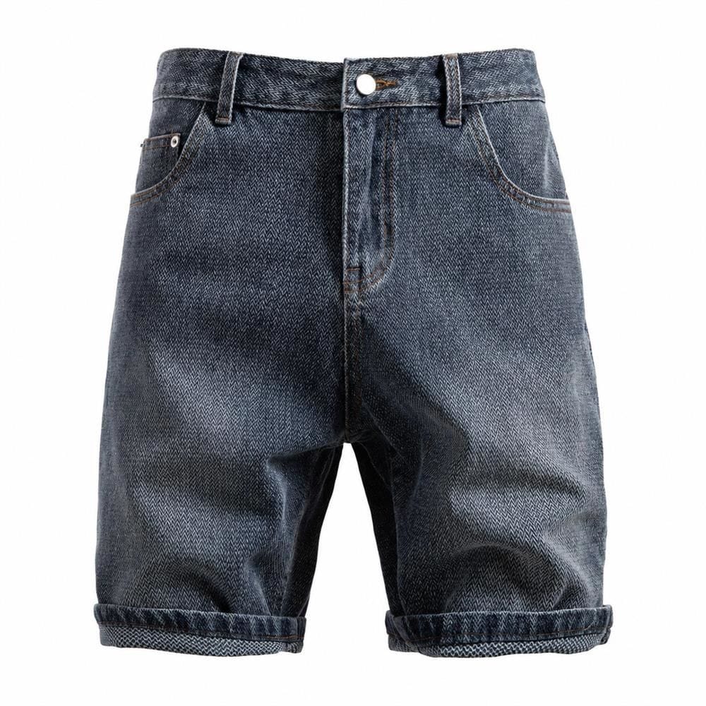 【今日このごろ制限事項、超買得30％OFF引き換え証、2度潮合い皆無】デニムハーフパンツ メンズ 五分丈 引っ切り無い 杉綾模様柄 デニム 遊撃手ズボン下 膝丈 アメカジ ヴィンテージ風 綿織物 5衣嚢 ジーパン 蒸れにくい 心地よい 夏服 ほっつき歩く タ