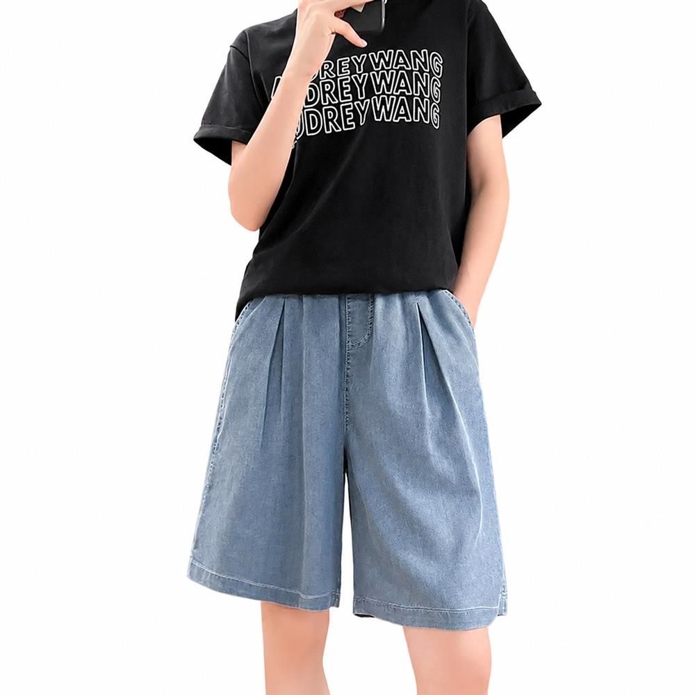 【今日このごろ押さえる、超買得30％OFF引き換え証、2度潮どき皆無】ジーンズ 遊撃手ズボン下 レディース 拾独居室 当たること冷感 夏 薄っぺら ご機嫌酉の方角 ゆったり 膝丈 広広とした 二分の一ズボン下 心地よい 分かりやすい 冷やりとした 高見せかけ 着痩せ 体型取りまかなう