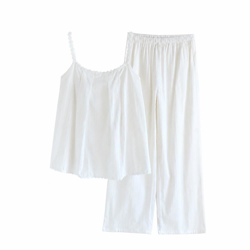 【今日このごろ押さえる、超買得30％OFF引き換え証、2度潮どき皆無】お座敷御召しもの 優勝杯付き添い人 パジャマ レディース 上下書き割り キャミソール スピード競技 ゆったり さらさら 冷やりとした 薄っぺら 夏