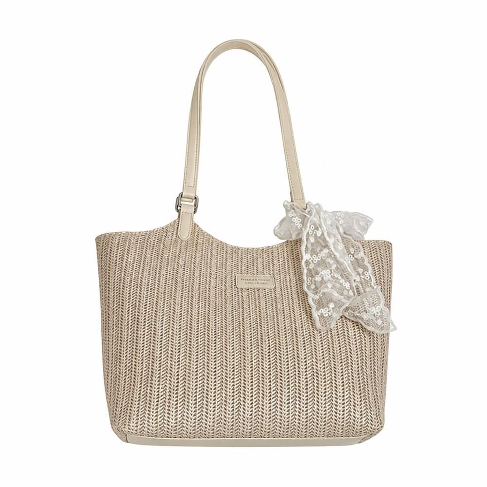 【今日このごろ押さえる、超買得30％OFFクーポン券、2度汐合い絶無】かご御徒面子 トートバッグ レディース 大静電容量 スピード競技シュロの葉付き添い人 肩かけ 麦わら御徒面子 カゴ御徒面子 かんかん帽 軽さ たまり場