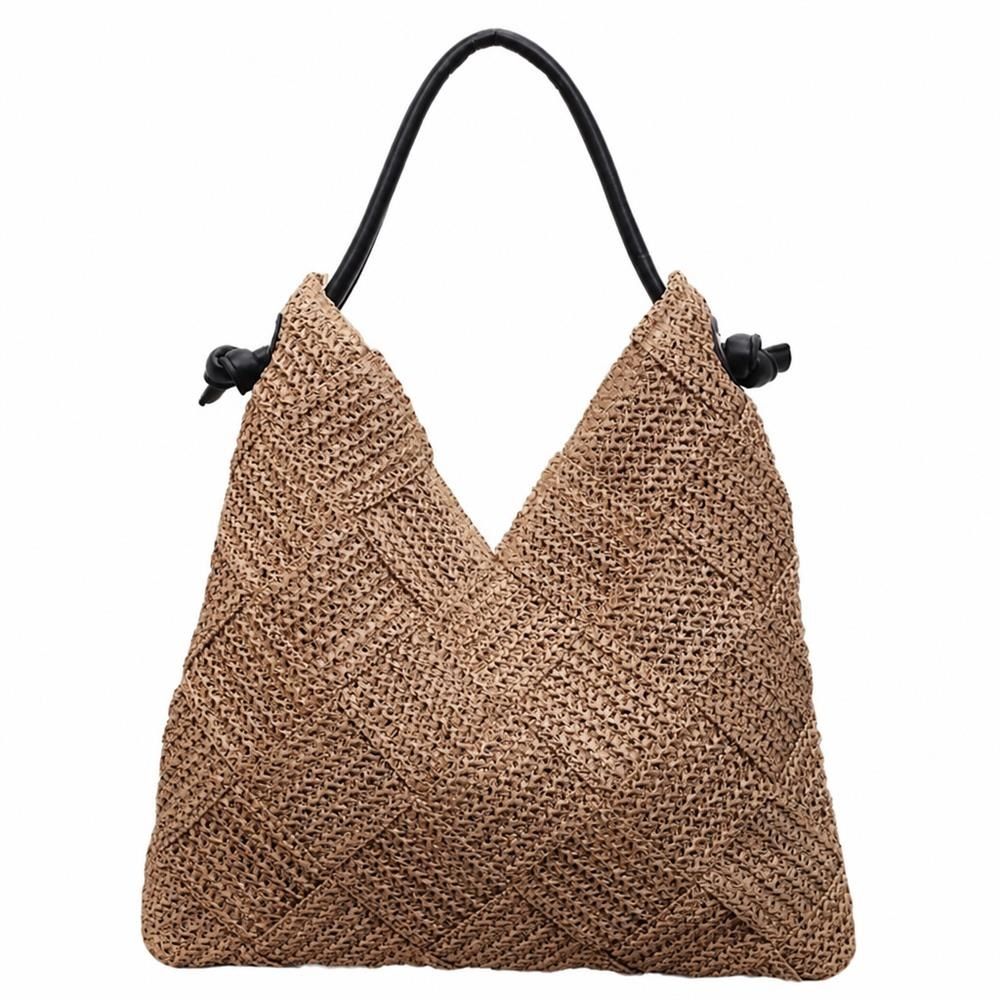 【今日このごろ押さえる、超買得30％OFFクーポン券、2度汐合い絶無】かご御徒面子 レディース 肩かけ 大静電容量 トートバッグ メッシュ編み 麦わら御徒面子 一肩先 くったり 軽さ たまり場 旅する