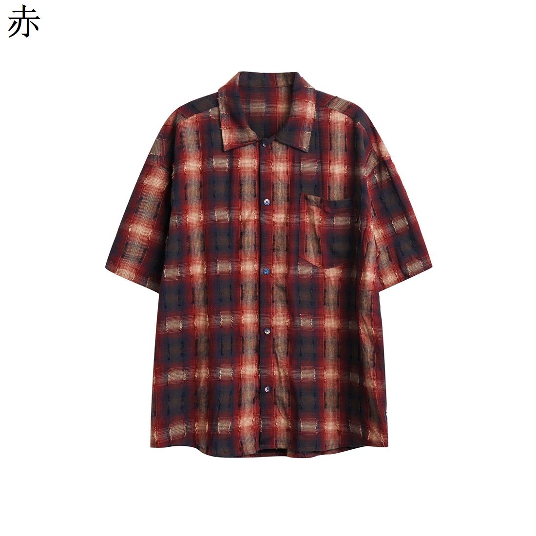 【今日このごろ制限事項、超買得30％OFFクーポン券、2度汐どき皆無】【20%OFFクーポン券～】半袖ティーシャツ メンズ レディース 心地好いティーシャツ Yシャツ 春夏 綿 開襟 読み合わせる柄 五分袖 通気性 ゆったり 今めかしい かっこいい 普段着 御部屋着 好一対 ト
