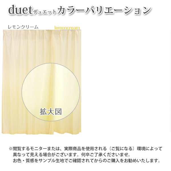 昼夜目隠し 昼夜目隠し Uvカット カーテン 遮熱効果 Duet デュエット サイズ 幅 0ｃｍ 丈 250ｃｍ 1枚 サイズオーダーカーテン リュッカ断熱レースカーテン Uvカット率約91 カット Uvカット 太陽熱63 カット