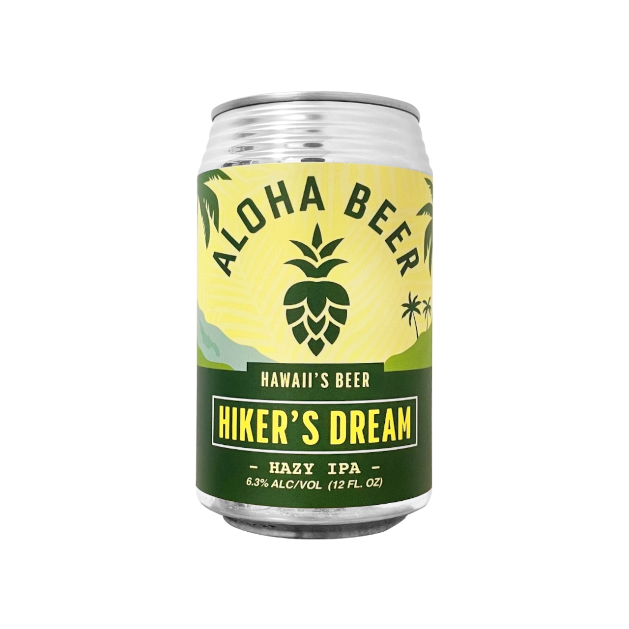 【業務用】アロハビール　ハイカーズドリーム ヘイジーIPA（缶）6.3% 355ml ×24缶セット 缶ビール ハワイ　ALOHA BEER　ケース売り