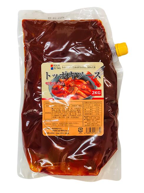 【業務用】トッポキソース 2kg&times;10袋　韓国食品　トッポギ　食材　韓国料理　簡単調理｜大きいサイズのLYLON　JAPAN