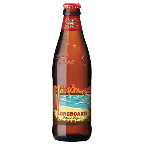 【業務用】コナビール　ロングボードアイランドラガー（瓶）4.5% 355ml ×24本セット 瓶ビール ハワイ　ケース売り