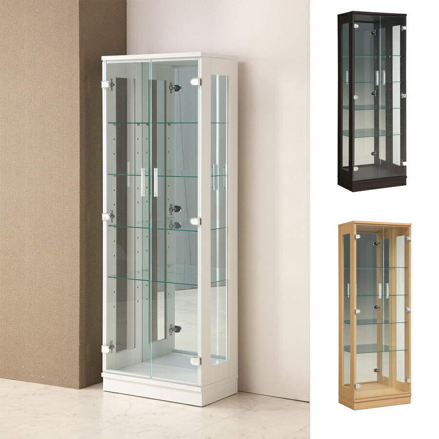 楽天市場 クーポン配布中 カップボード コレクションボード 80幅 リビングボード 飾り棚 コンパクト ガラス棚 おしゃれ フィギュア お酒 おもちゃ 趣味 展示 お気に入り Lynd 楽天市場店