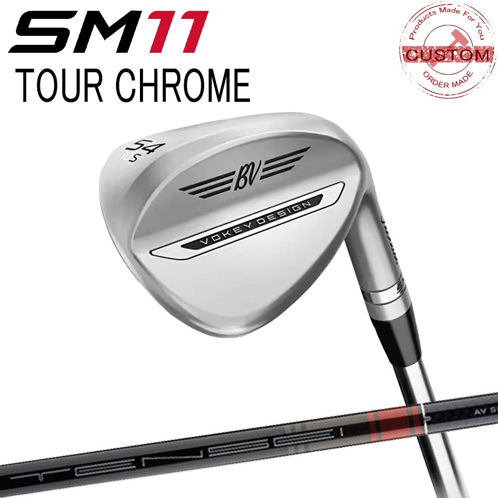 カスタム タイトリスト TITLEIST VOKEY SM11 TOUR CHROME WEDGE シャフト TENSEI AV RED AM 26年モデル 日本正規品 ボーケイ SM11 ウェッジ｜エムスタイル店 26,956円
