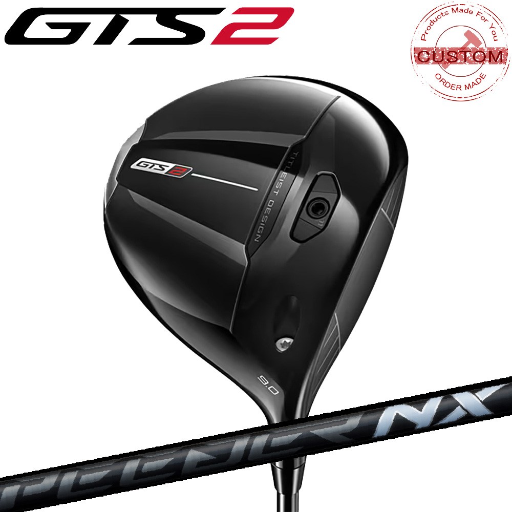ゴルフクラブ タイトリスト GTS2 ドライバー SPEEDER NX BLACK カスタム 特注 26モデル GTSシリーズ ドライバー TITLEIST｜エムスタイル店