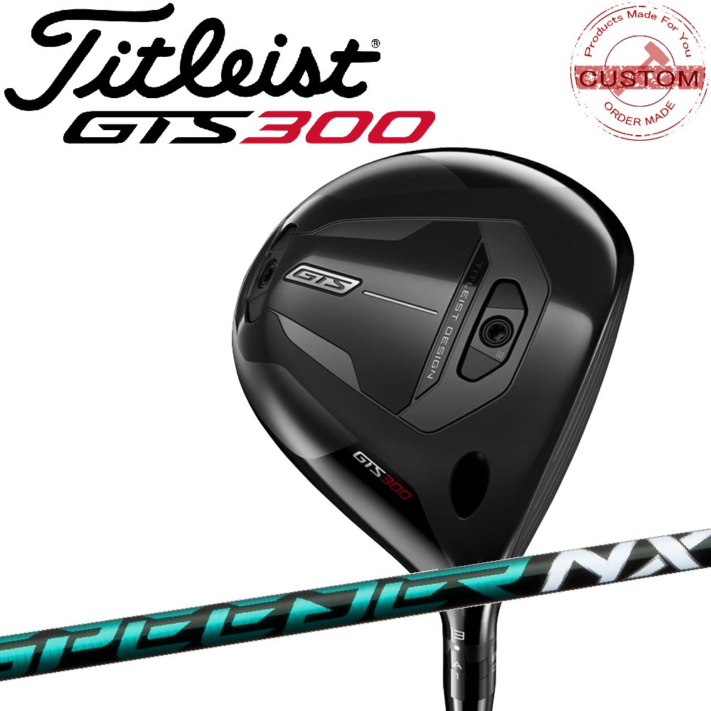 ゴルフクラブ タイトリスト GTS300 ミニドライバー SPEEDER NX GREEN カスタム 特注 26モデル GTSシリーズ ドライバー TITLEIST｜エムスタイル店