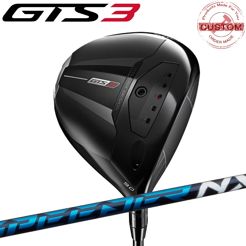 ゴルフクラブ タイトリスト GTS3 ドライバー SPEEDER NX カスタム 特注 26モデル GTSシリーズ ドライバー TITLEIST｜エムスタイル店
