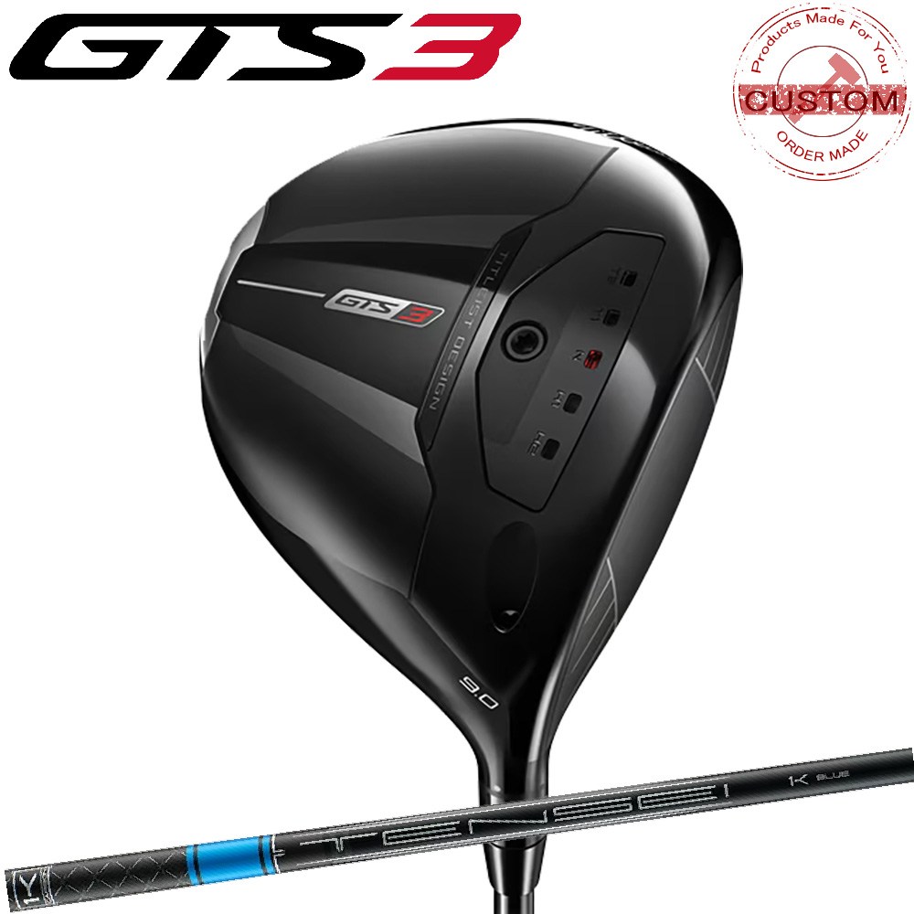 ゴルフクラブ タイトリスト GTS3 ドライバー TENSEI 1K Blue カスタム 特注 26モデル GTSシリーズ ドライバー TITLEIST|エムスタイル店