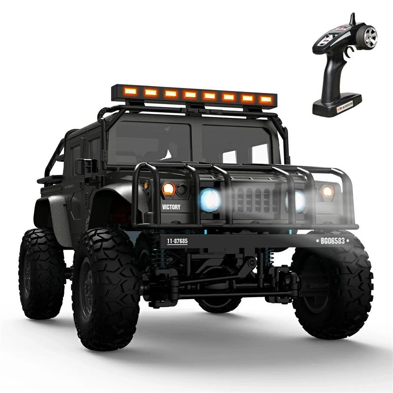 ラジコン ラジコンカー クローラー オフロード 4wd 大人向け 子供向け マニア向け トラック 戦車 1/12スケール 独立サスペンション 細かな操縦可能コントローラー 強力な390モーター使用 丈夫な材質 LEDライト かっこいい 男の子 女の子 高性能