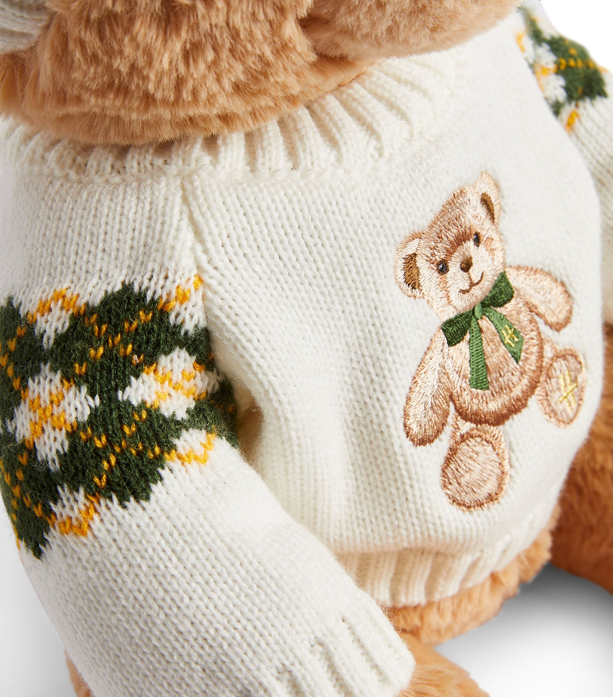 英国 Harrods ハロッズ 21 クリスマスベア テディ ベアー ぬいぐるみ 32cm 正規品 Christmas Bear 21 Angus Rvcconst Com