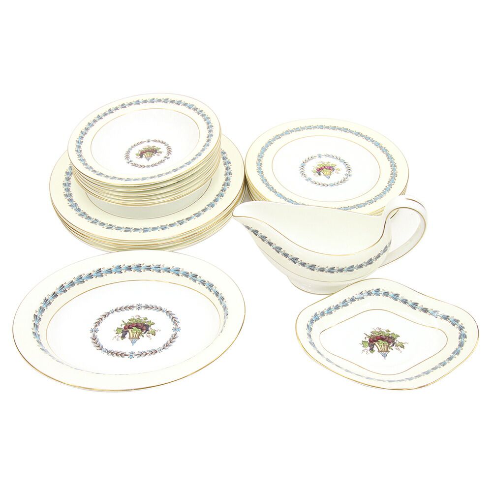 【中古】 ウェッジウッド 20点書き割り アップル部屋の入り口 中古 洋食器 平皿 林檎 リンゴの木 ヴィンテージ WEDGWOOD | ウエッジウッド 皿 ブランド名 御膳上等 西洋菓子 書き割り お皿 お皿皿 食器 お皿 ブランド名食器 御膳上等食器 吸いもの皿 お皿 深皿 アンティーク ヨーロッパ 出どころポット