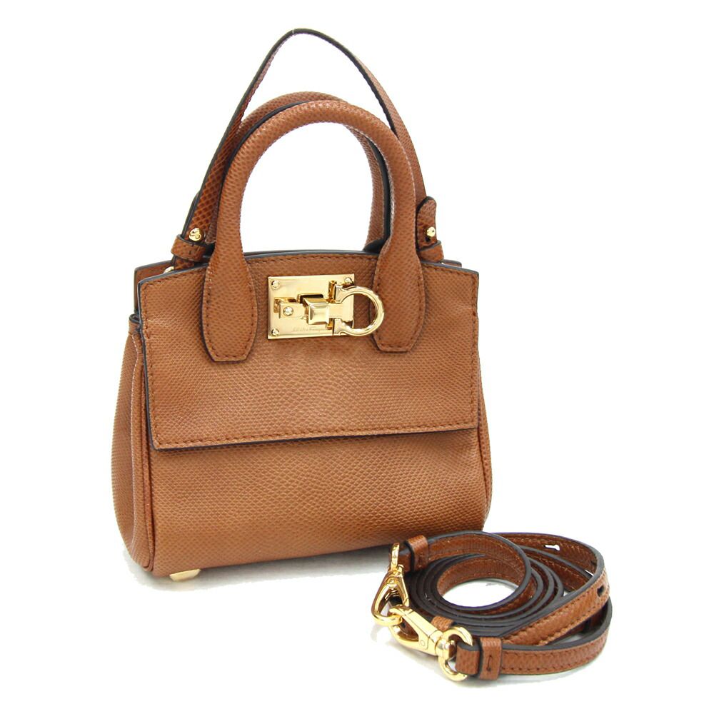 楽天市場】フェラガモ FERRAGAMO ハンドバッグ スモール STUDIO