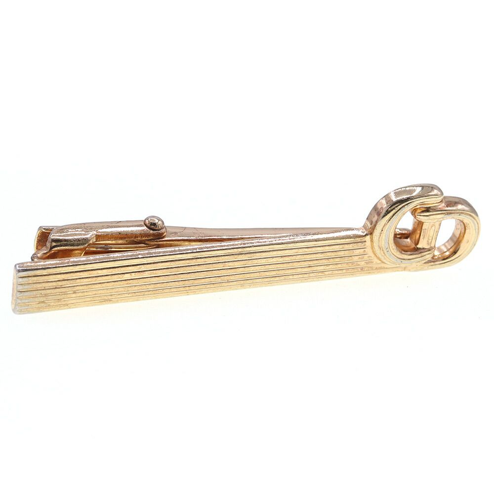 楽天市場】ディオール ネクタイピン ゴールド メタル 中古 ロゴ タイ