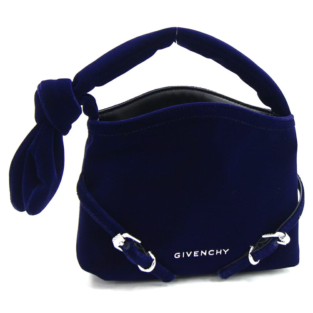 【注目】GIVENCHY ダブルバックル レザーバッグ GIVENCHY - GIVENCHY クラックレザー サイドジップ バッグの通販