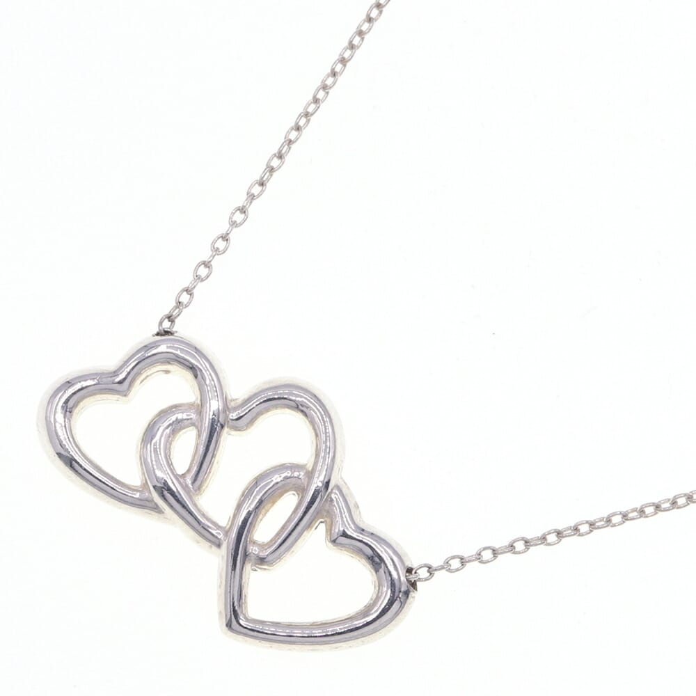Tiffany ティファニー トリプルハート ネックレス TIFFANY & Co. ［ティファニー］ トリプル ハート ペンダント