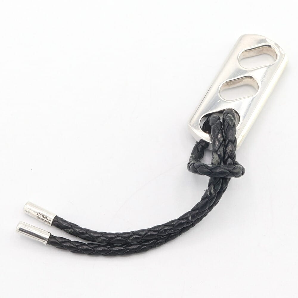 【希少品】エルメス　キーリング　疾走する馬　ヴィンテージ　シルバー HERMES - □美品□ エルメス キーリング ホース モチーフ 馬 鍵